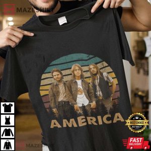 America Rock Band Vintage T Shirt (2)