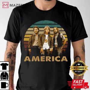 America Rock Band Vintage T Shirt (3)