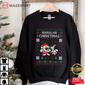 Nanalan Who's That Wonderful Girl Xmas T Shirt (2)