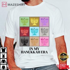 Happy Hanukkah In My Hanukkah Era Jewish T Shirt (2)