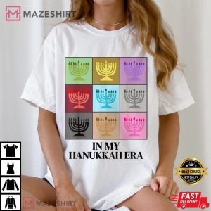 Happy Hanukkah In My Hanukkah Era Jewish T Shirt (3)
