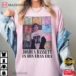 Joshua Bassett in his Eras Era T Shirt (1)