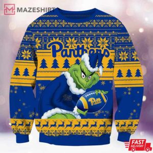 Pittsburgh Panthers Grinch Christmas Ugly Sweater (1)
