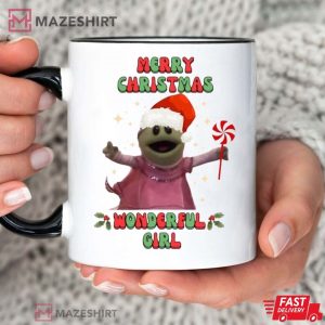 Mona Nanalan Merry Christmas Wonderful Girl Mug