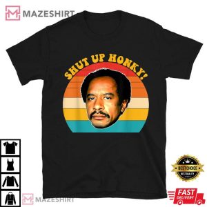 The Jeffersons Shut Up Honky Vintage T Shirt (1)