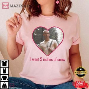 Coriolanus Snow I Want Nine Inches of Snow T Shirt (4)