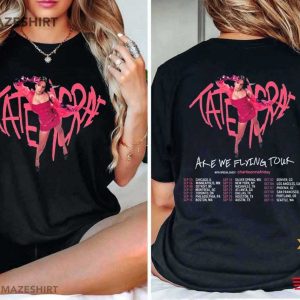 Tate McRae Are We Flying 2023 Tour T Shirt (1)