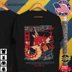 Gyarados Pokemon Species T Shirt (3)
