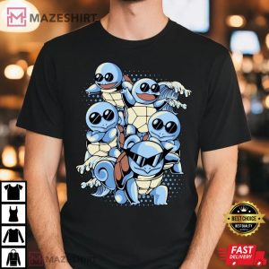 Squirtle Squad Pokemon T Shirt (1)