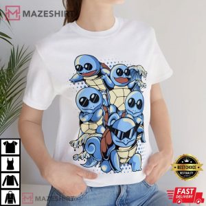 Squirtle Squad Pokemon T Shirt (3)