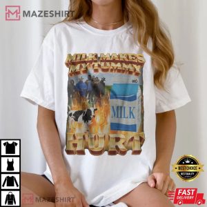 Lactose Tolerant Funny Meme Gift For Friends T Shirt (2)