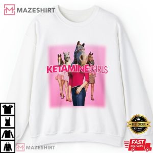 Ketamine Girls Funny T Shirt (3)