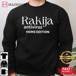 Rakija Lover Antivirus Home Edition T Shirt (3)