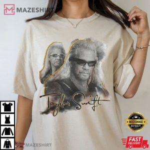 Taylor Dog The Bounty Hunter 90s T Shirt (2)