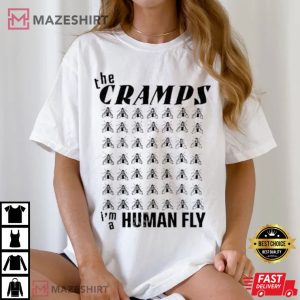 The Cramps I’m A Human Fly Funny T Shirt (1)