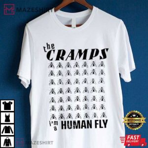 The Cramps I’m A Human Fly Funny T Shirt (3)
