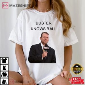 Buster Olney Buster Knows Ball T Shirt (1)