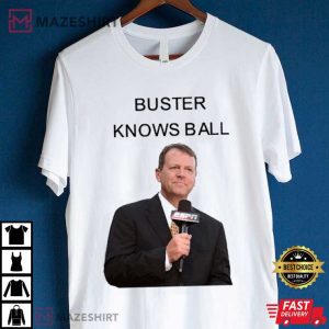 Buster Olney Buster Knows Ball T Shirt (3)