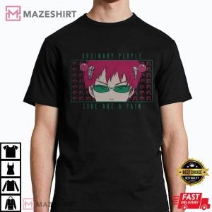 Saiki Kusuo The Disastrous Life of Saiki K T Shirt (2)