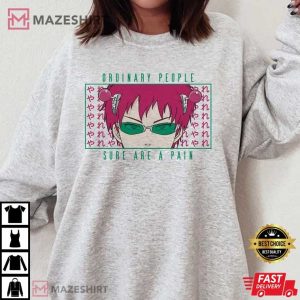Saiki Kusuo The Disastrous Life of Saiki K T Shirt (3)