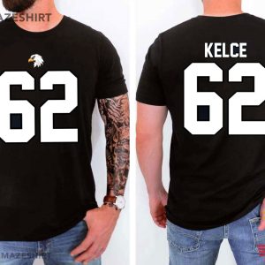Jason Kelce 62 Philadelphia Eagles T Shirt (1)