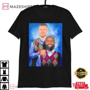 Boston Celtics Jaylen Brown Kristaps Porzingis Step Brothers T Shirt (3)