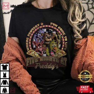 Fazbear Five Nights at Freddy T Shirt (1)
