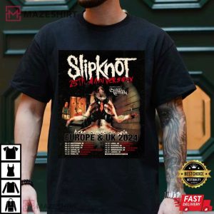 Slipknot 25th Anniversary Acre Comes The Pain T Shirt (1)