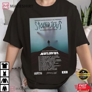 Stoned Jesus XV Anniversary 2024 Tour T Shirt (2)