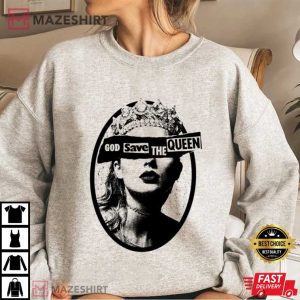 Taylor Swift God Save The Queen Swifties Fan Gift T Shirt (3)