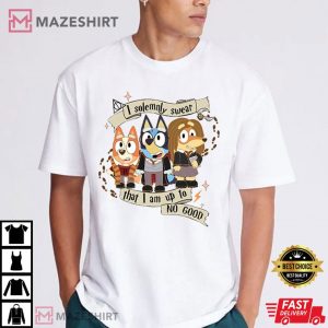 Harry Potter x Bluey I Am Up To No Good T Shirt (2)