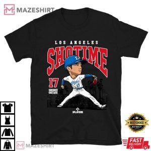 Shohei Ohtani Los Angeles Shotime of Major League Baseball T Shirt (1)