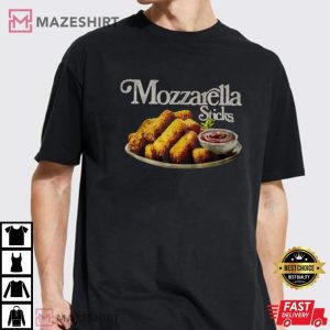 Mozzarella Stick Cheese Lover T Shirt (3)