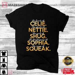 The Color Purple Celie Nettie Shug Sophia Squeak T Shirt (1)
