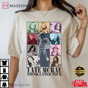 Tate McRae Think Later Tour T Shirt (2)