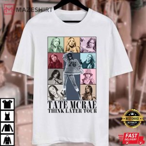 Tate McRae Think Later Tour T Shirt (3)
