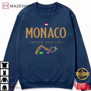 F1 Monaco Circuit de Monte Carlois T Shirt (1)