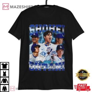 Shohei Ohtani Pitcher Los Angeles Dodgers T Shirt (2)