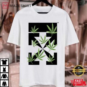 Off White Weed 420 Day Celebration T Shirt (4)