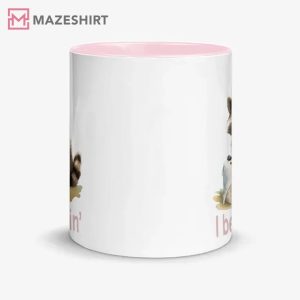 Raccoon Toilet Paper IBS I B Shittin Funny Mug (3)