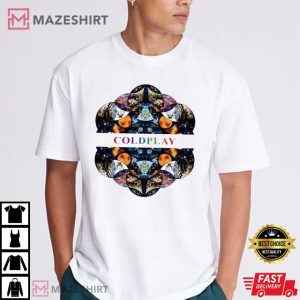 Coldplay Music of the Spheres 2024 Tour T Shirt (2)