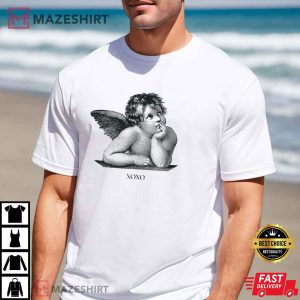 Valentines Day Cherub Angel XOXO T Shirt (4)