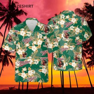 Miller High Life Beer Hawaiian Shirt (1)