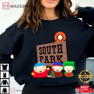 South Park Stan Kyle Eric and Kenny T Shirt (3)