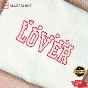 Lover Valentine's Day Embroidered Sweatshirt (1)