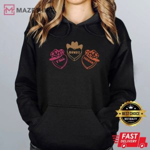 Valentine's Gift Cowboy Embroidered Candy Hearts Sweatshirt (1)