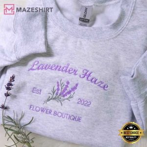Taylor Swift Lavender Haze Midnights Embroidered Sweatshirt (1)