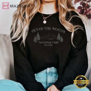 Out of the Woods National Park Embroidered Sweatshirt (2)