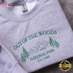 Out of the Woods National Park Embroidered Sweatshirt (4)