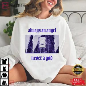 Boygenius Always An Angel Never A God T Shirt (3)